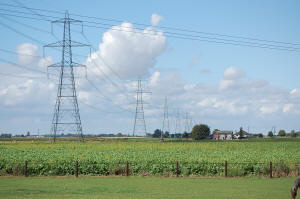 Pylons in the Fens